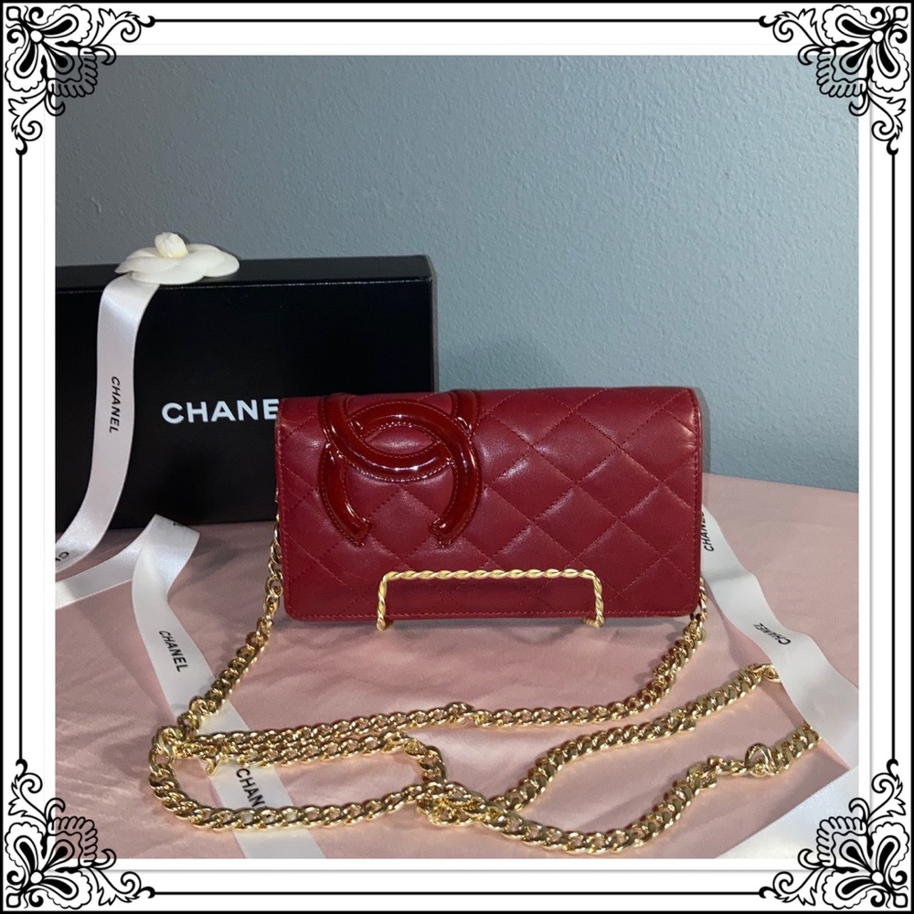 ♥️ Authentic CHANEL Cambon Wallet Crossbody